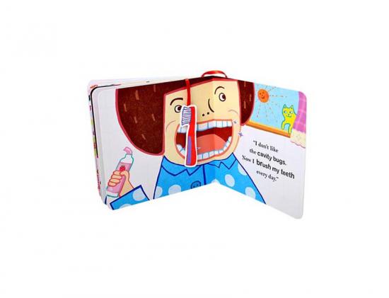 детская картонная книжная печать